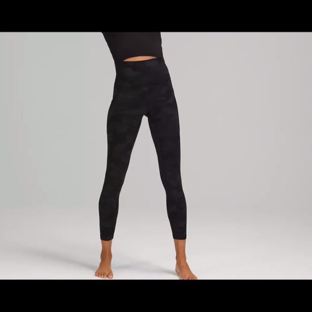 lululemon align leggings in camo 25'